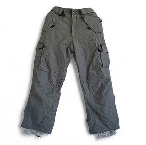 T1206 Turbine Boardwear gray cargo snowboard pants Ski Winter Snow Waterproof
